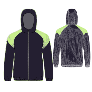 Moldes de confeccion para HOMBRES Camperas Rompevientos 10014